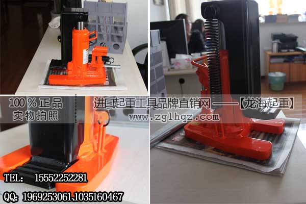 龙升附爪式千斤顶LH-1210 用于建筑