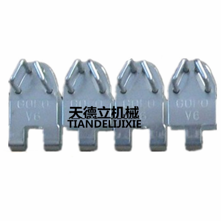 V6强力连体皮带扣 强力六针皮带扣