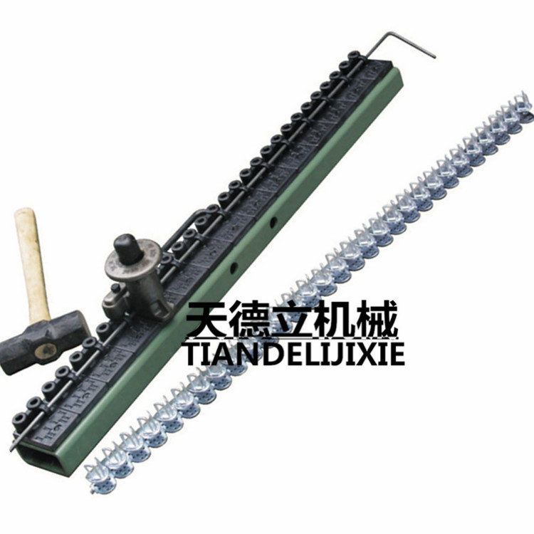 供应V6锤打式钉扣机 输送带钉扣机