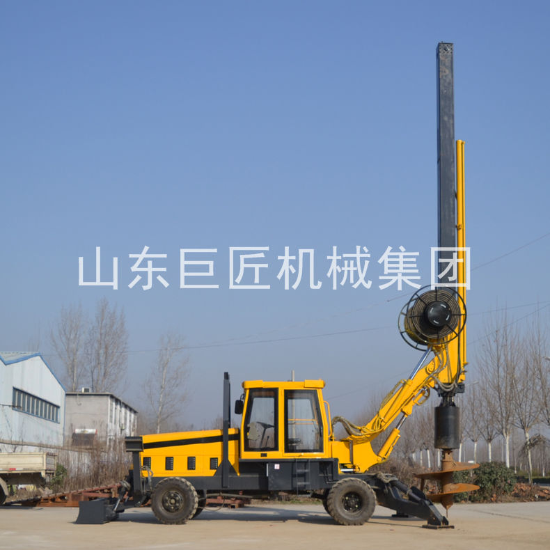 供应华夏巨匠XWL-15轮式旋挖钻机 小