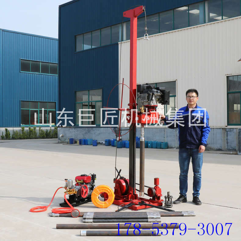 50米轻便取样钻机QZ-3柴油机动力工程
