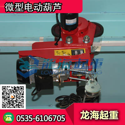 500kg微型电动葫芦现货,转配机升降电
