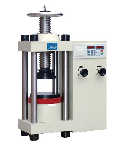 供应数显式液压压力试验机（手动丝杠）功能