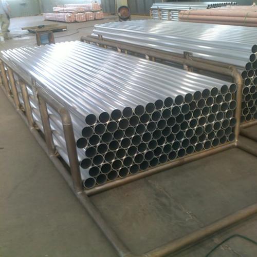 供应国标LY12薄壁铝管库存、环保拉花铝